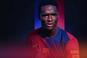 阿斯：巴萨二队小将迪亚拉右大腿股直肌撕裂，预计将伤缺约六周